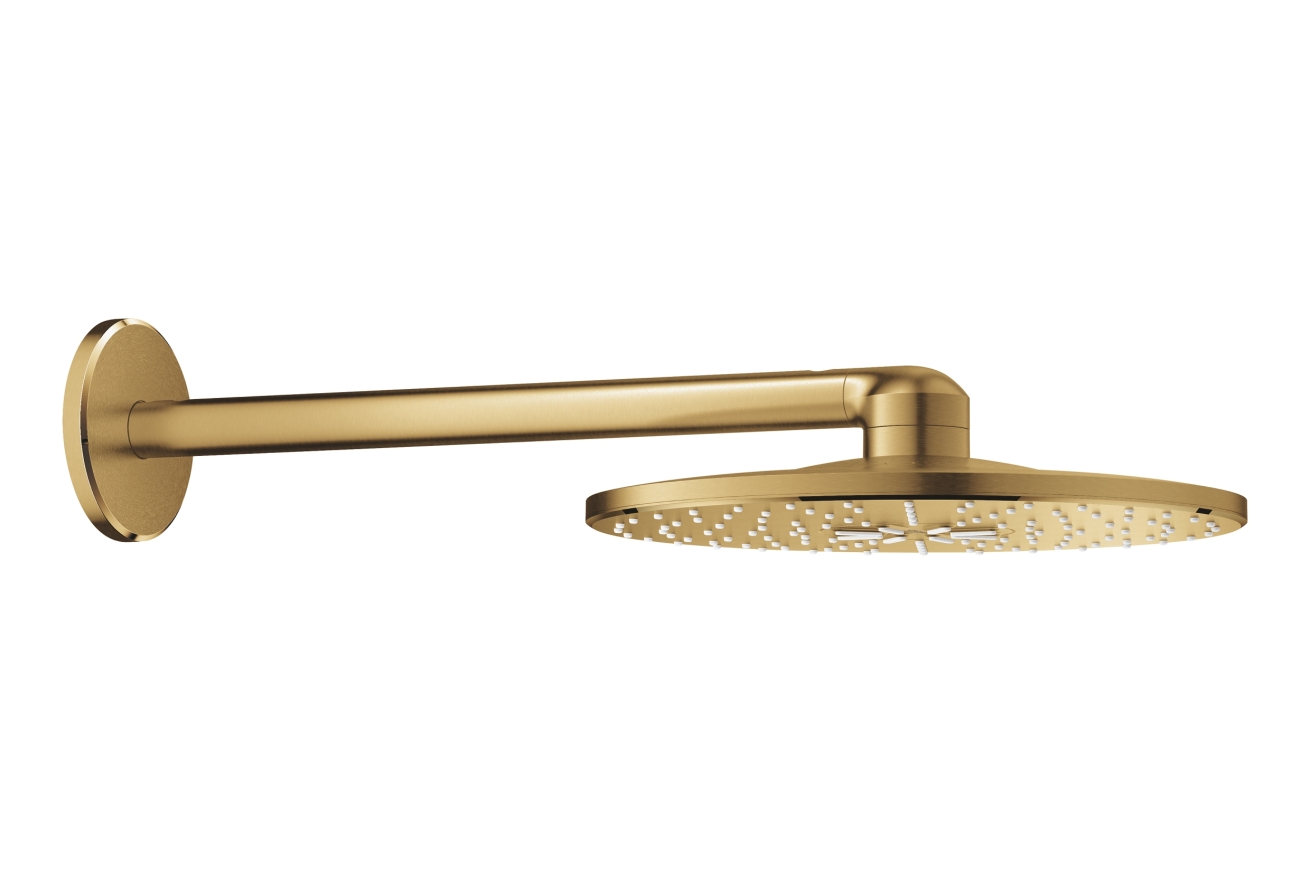 Верхний душ GROHE Rainshower SmartActive 310, 2 режима, 430 мм, холодный рассвет матовый (26475GN0)