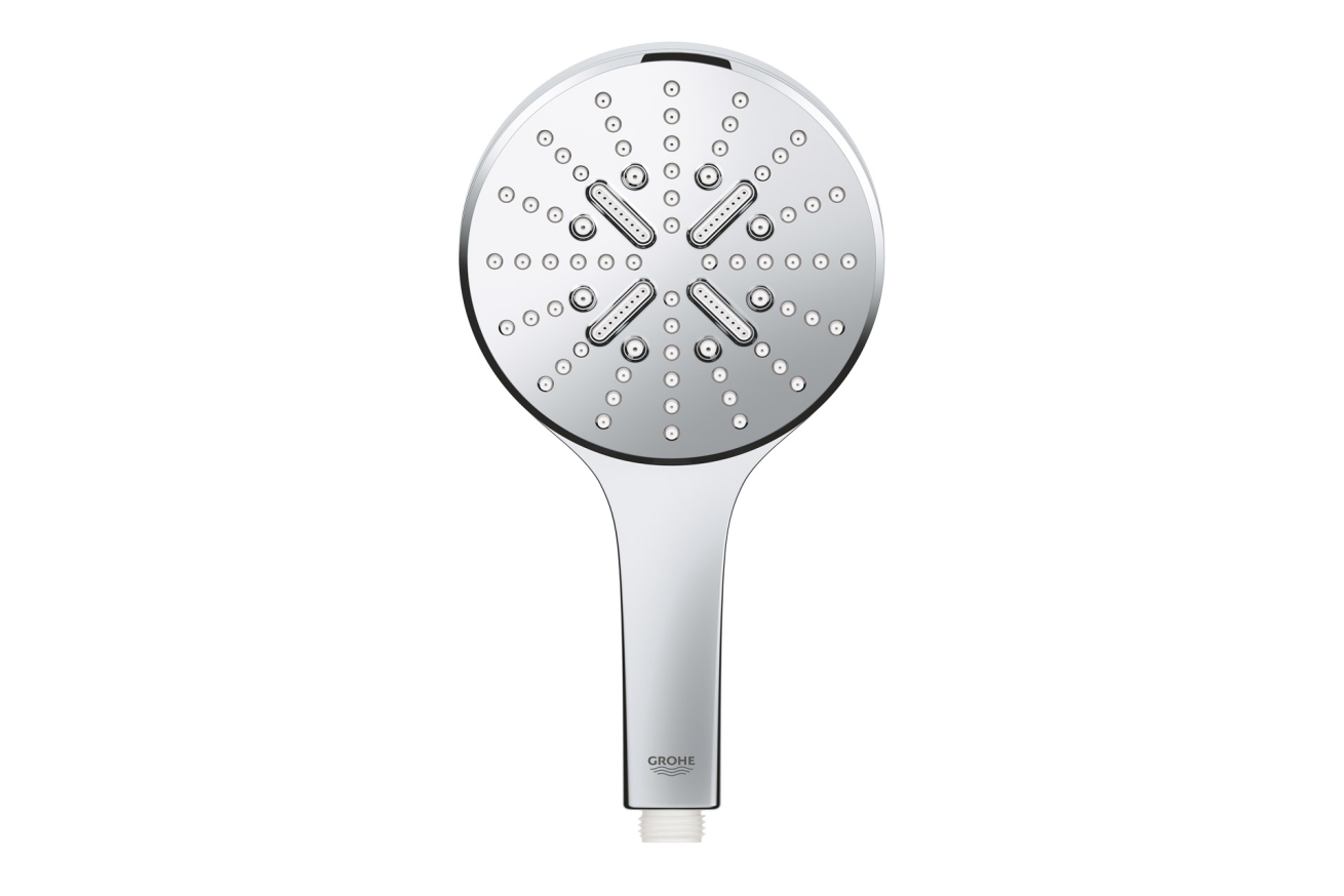 Ручной душ GROHE Rainshower SmartActive 130, 9,5 л/мин, 3 режима, хром (26574000)