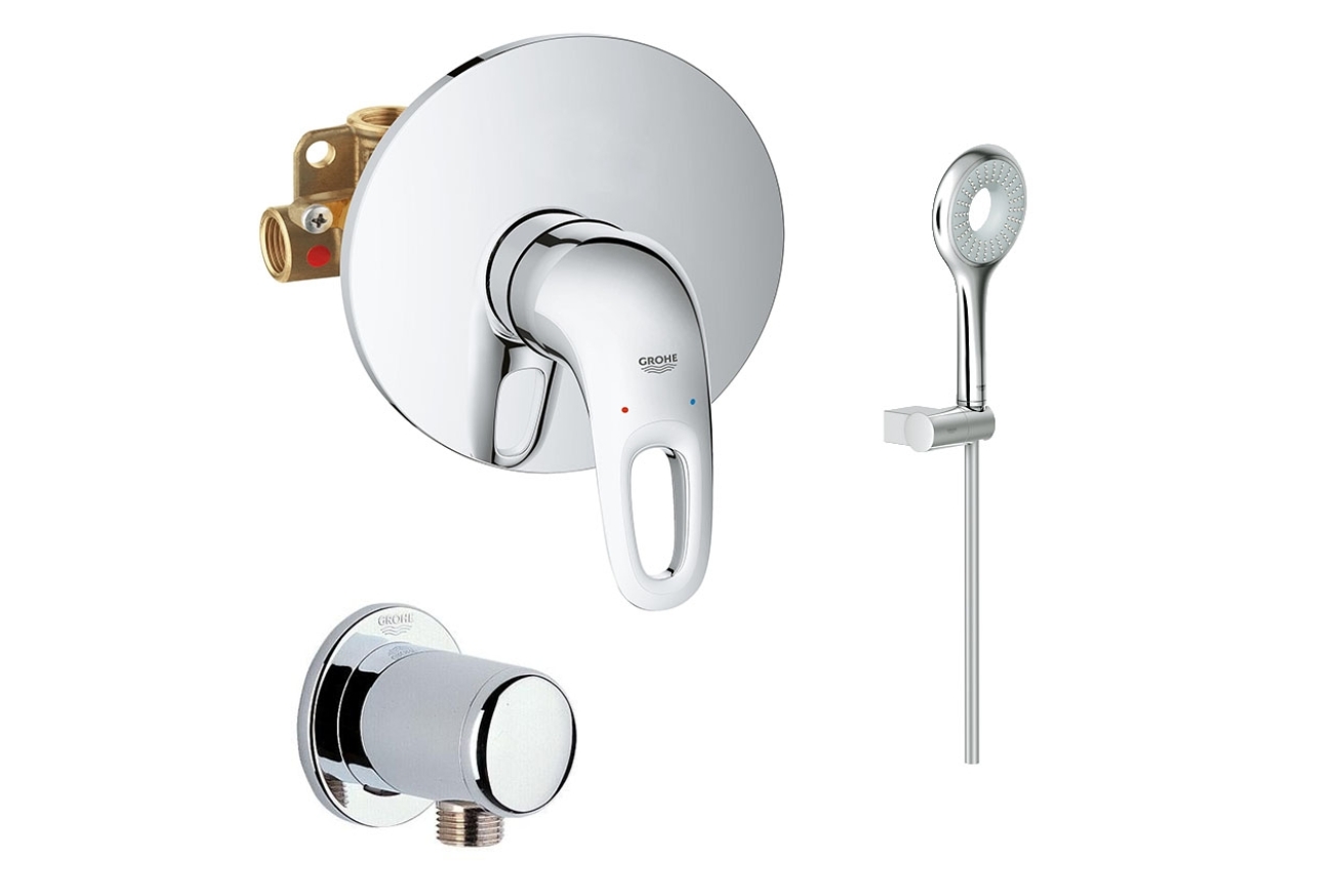 Готовый комплект для душа GROHE Eurostyle new (NSB0090)