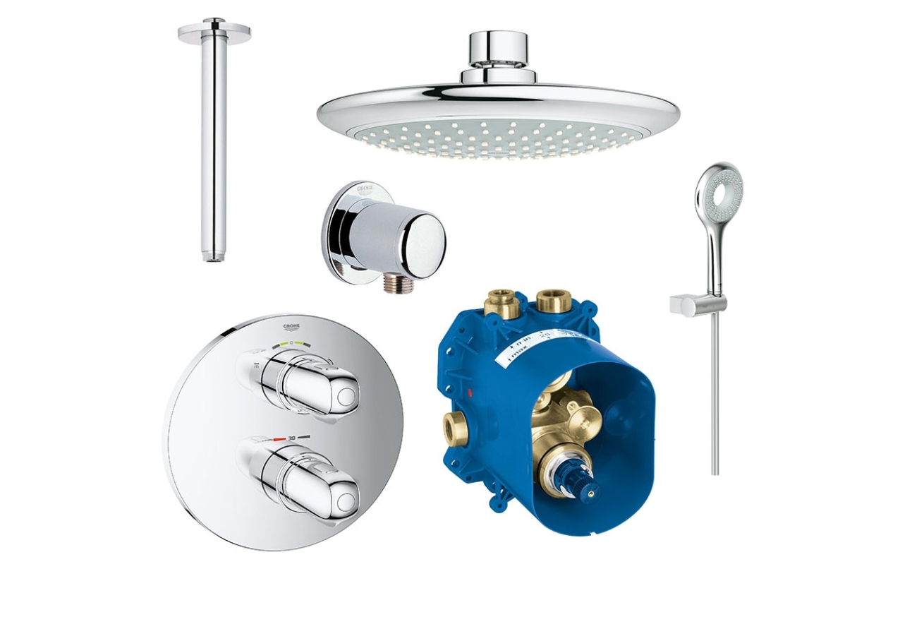 Готовый комплект для душа GROHE Grohtherm 1000 New (NSB0091)