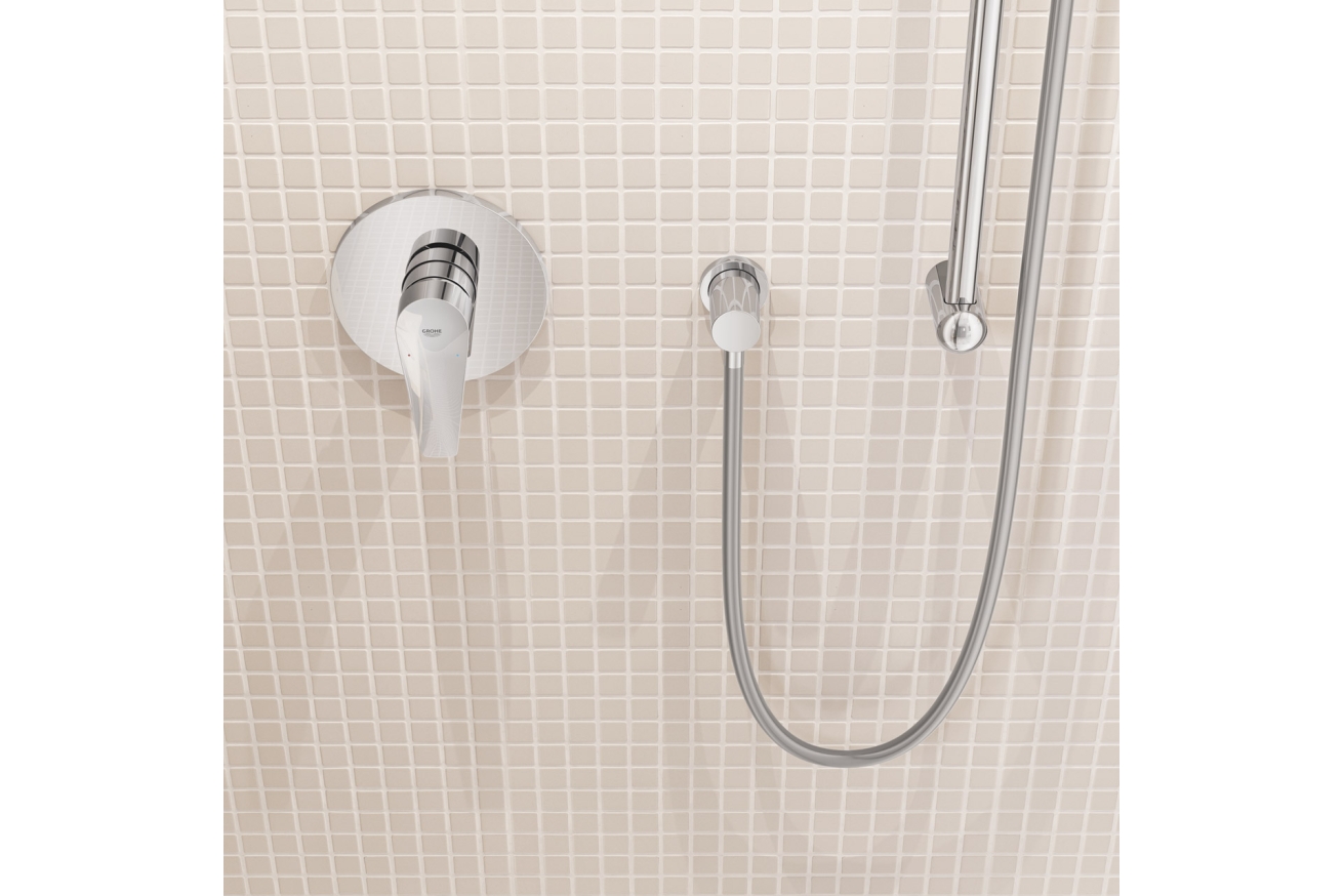 Внешняя часть смесителя для душа GROHE BauEdge, хром (24161001)