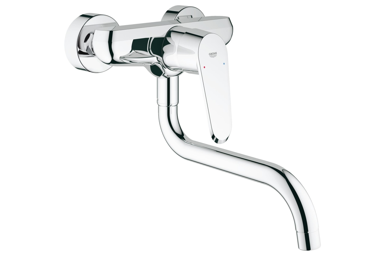 Смеситель для кухни GROHE Eurodisc Cosmopolitan, хром (33772002)