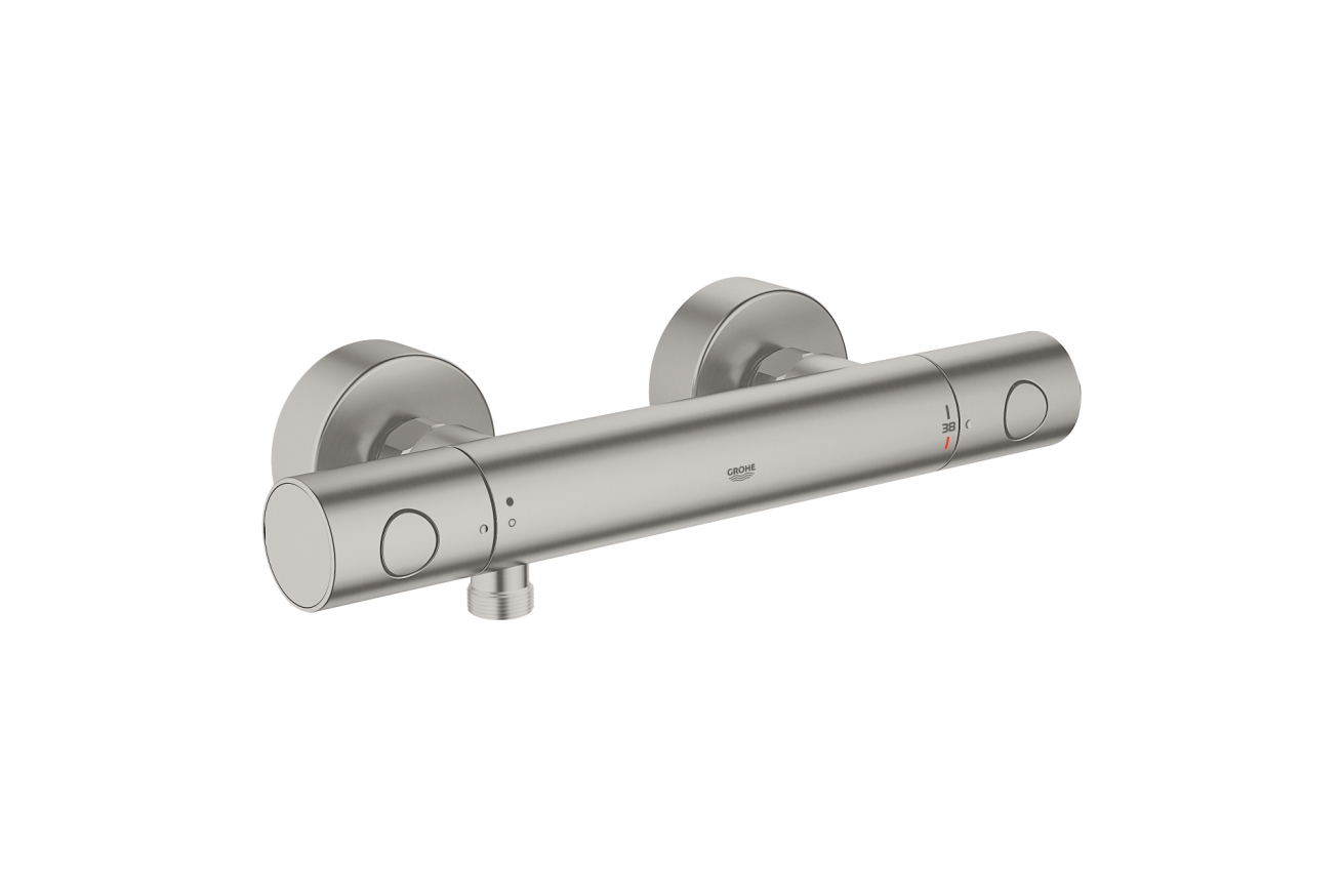 Термостат для душа GROHE Grohtherm 1000 Cosmopolitan, суперсталь (34065DC2)