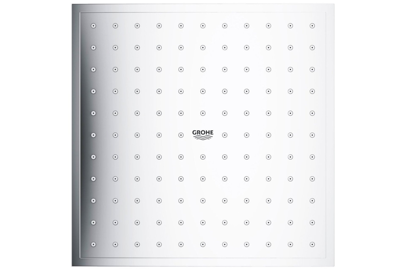 Верхний душ GROHE Rainshower Allure 230 с кронштейном, 9,5 л/мин, 1 режим, 286 мм, хром (26064000)