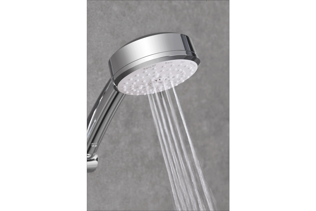 Ручной душ GROHE Tempesta Cosmopolitan 100, 3 режима, хром/серый (27572002)