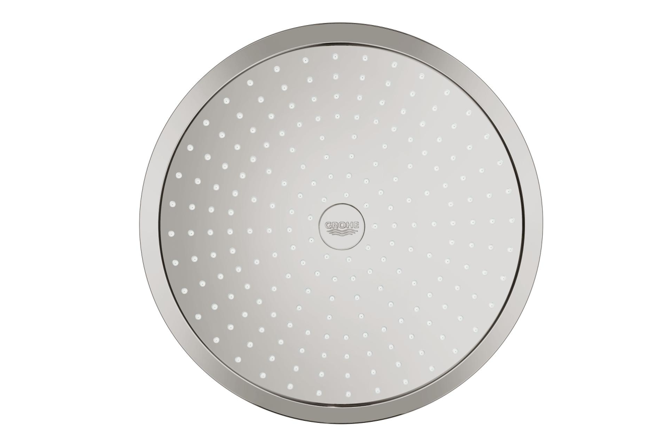 Верхний душ GROHE Rainshower Cosmopolitan 310, 8 л/мин, 1 режим, 142 мм, суперсталь (26067DC0)