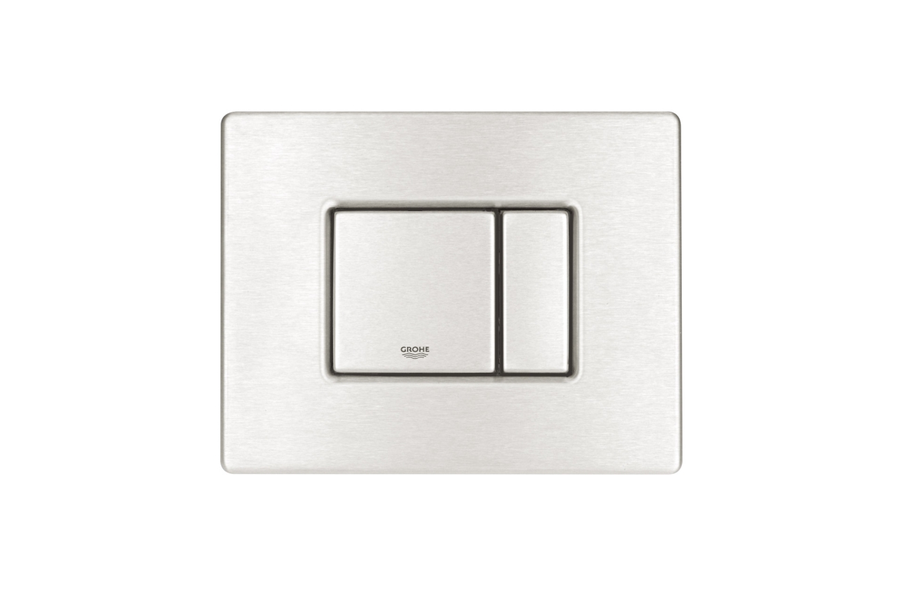 Панель смыва для унитаза GROHE Skate Cosmopolitan, 3 режима, нержавеющая сталь (38776SD0)