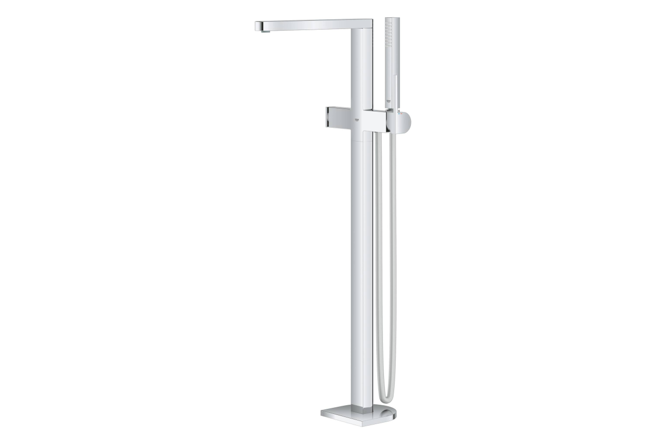Внешняя часть смесителя для ванны GROHE Plus напольного монтажа, хром (23846003)