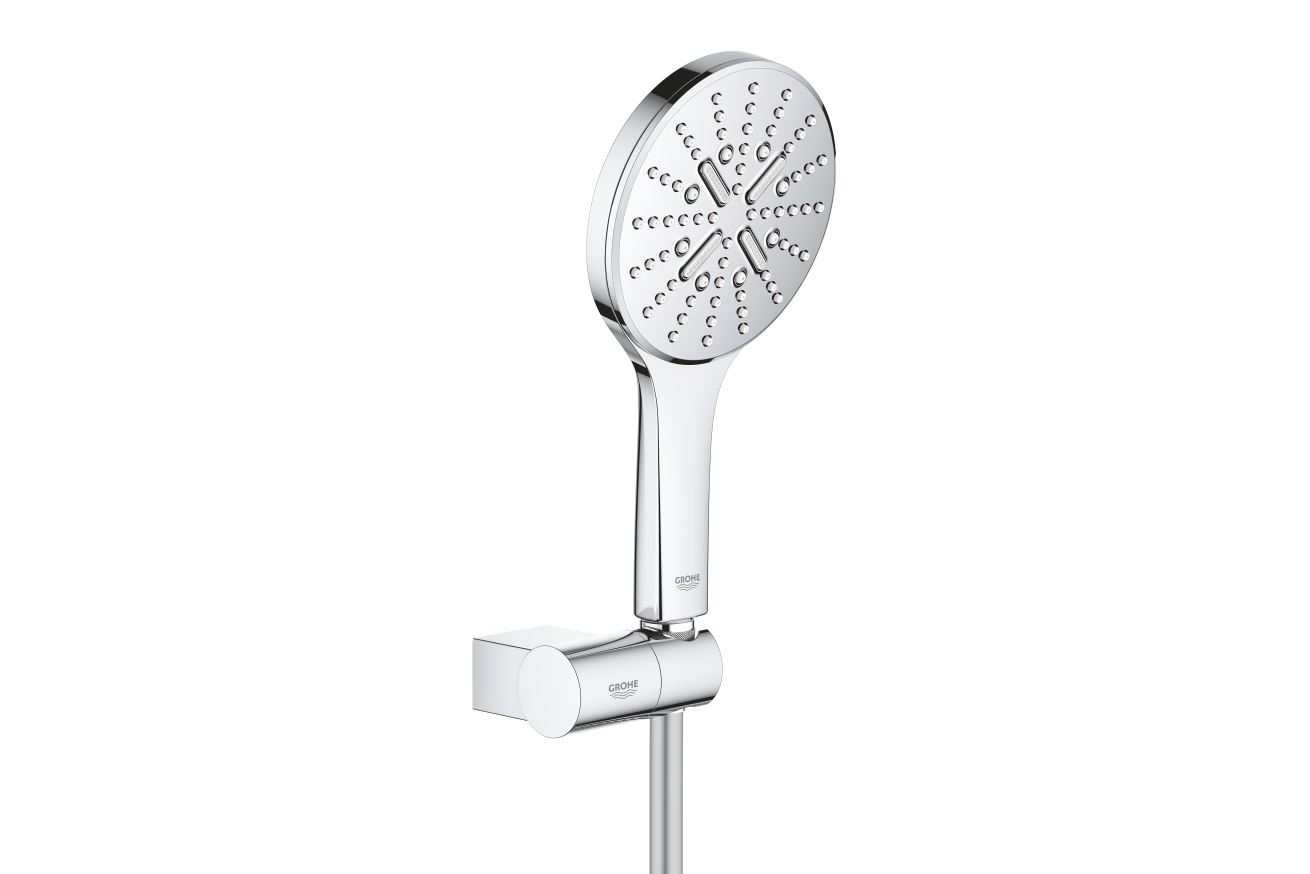 Душевой набор GROHE Rainshower SmartActive 130, 3 режима, 1500 мм, 9,5 л/мин, хром (26580000)