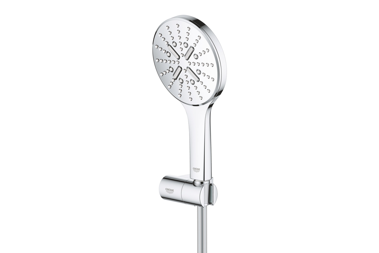 Душевой набор GROHE Rainshower SmartActive 130, 3 режима, 1500 мм, 9,5 л/мин, хром (26580000)