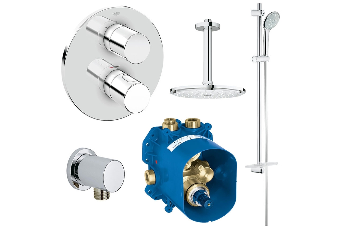 Готовый комплект для душа GROHE Grohtherm 3000 Cosmopolitan (NSB0092)