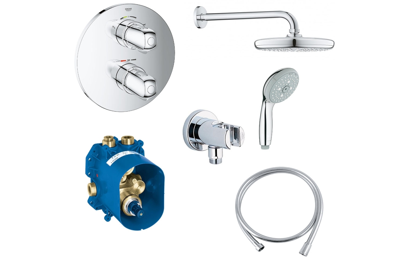 Готовый комплект для душа GROHE Grohtherm 1000 New (NSB0093)