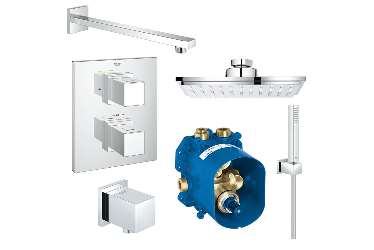 Готовый комплект для душа GROHE Grohtherm Cube (NSB0095)