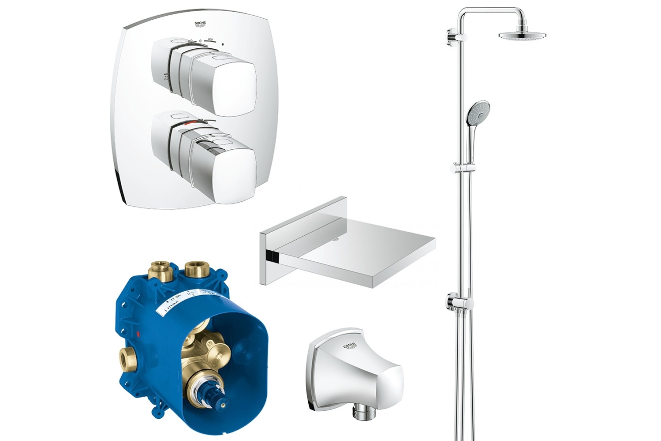 Готовый комплект для душа GROHE Grandera (NSB0101)