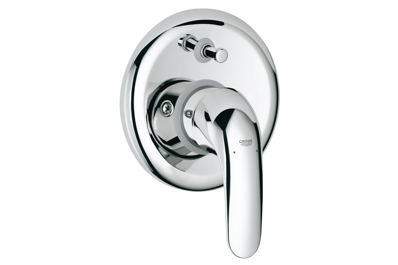Смеситель для ванны GROHE Euroeco в комплекте с монтажной , хром (32747000)