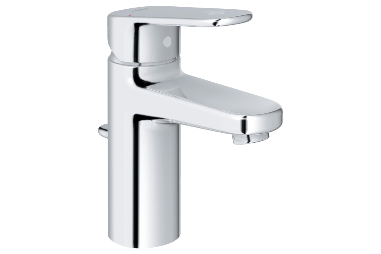 Смеситель для раковины GROHE Europlus с донным клапаном, хром (32612002)