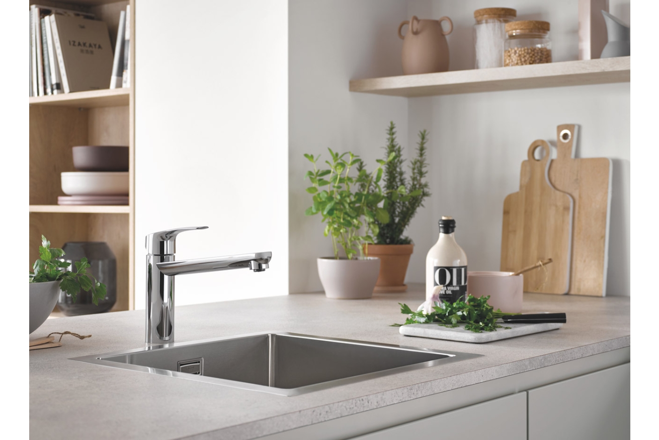 Смеситель для кухни GROHE Eurosmart, хром (30463000)