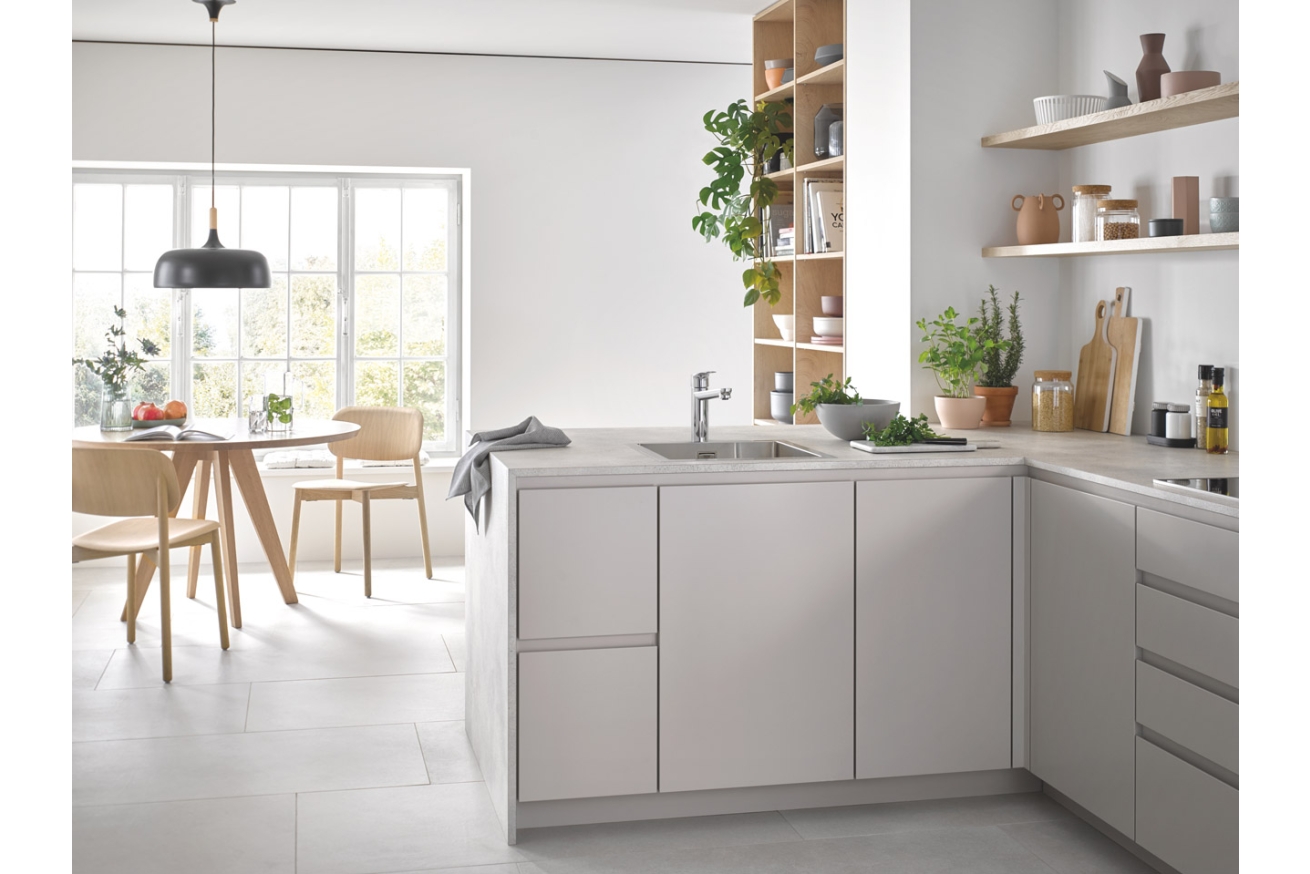 Смеситель для кухни GROHE Eurosmart, хром (30463000)