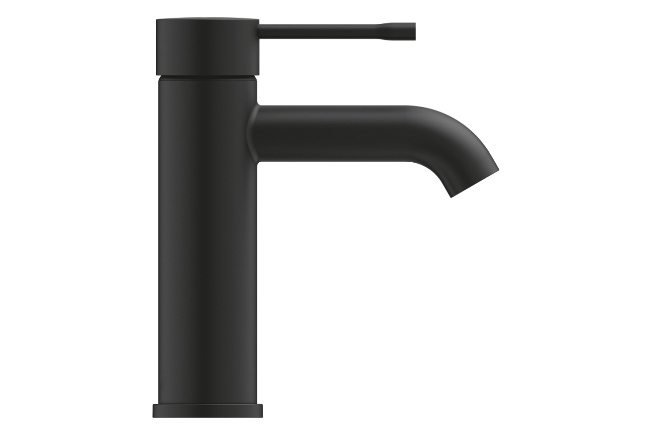 Смеситель для раковины GROHE Essence без донного клапана, S-size, фантомный черный (24172KF1)