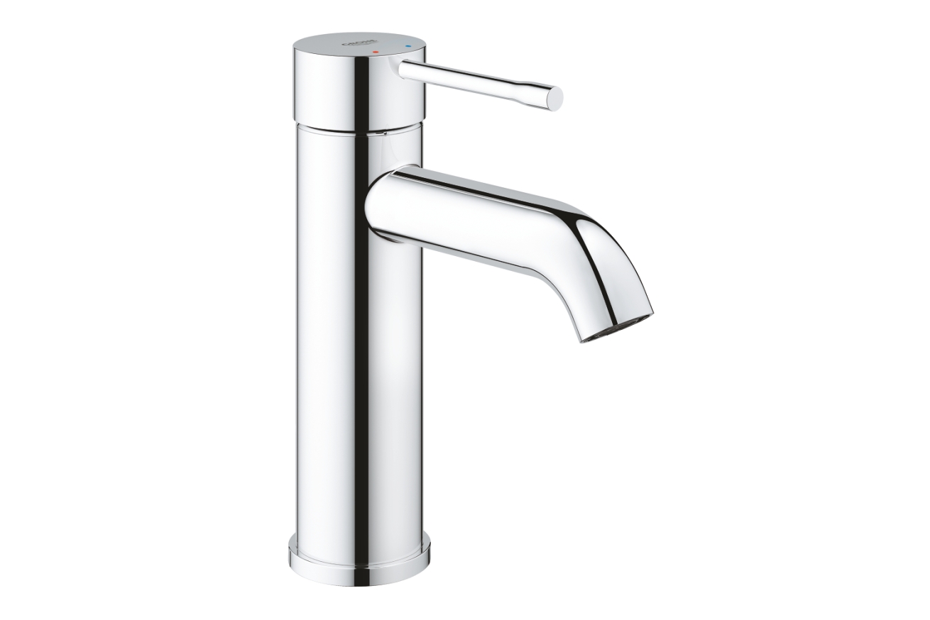 Смеситель для раковины GROHE Essence без донного клапана, S-size, хром (24172001)