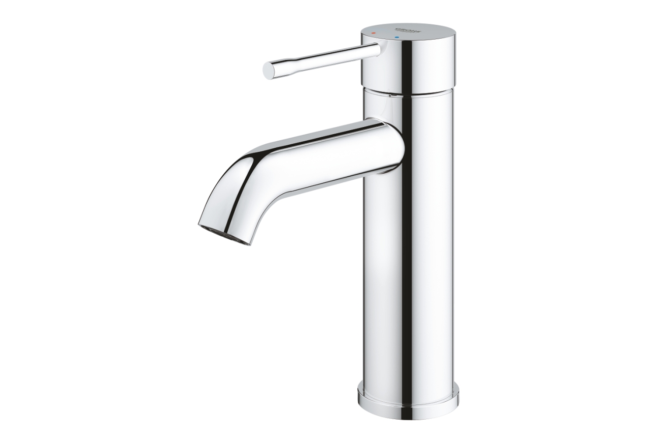 Смеситель для раковины GROHE Essence без донного клапана, S-size, хром (24172001)