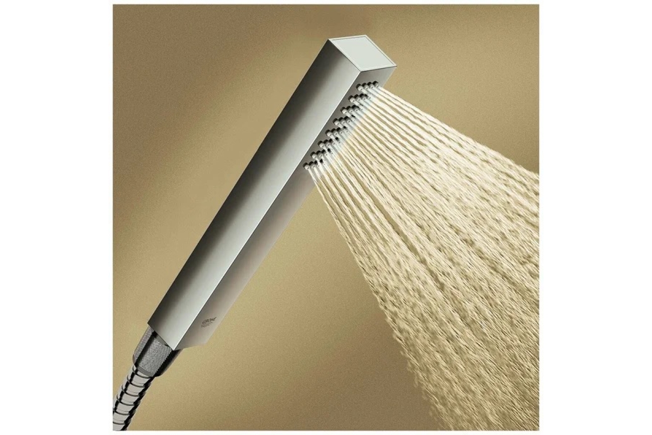 Ручной душ GROHE Euphoria Cube Stick, 9,5 л/мин, 1 режим, хром (27699000)