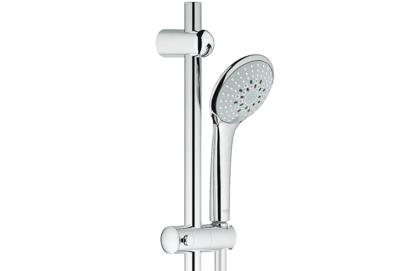 Душевой гарнитур GROHE Euphoria 110 Champagne с мыльницей, 3 режима струи, душевая штанга 600 мм, 17 л/мин, хром (27232001)
