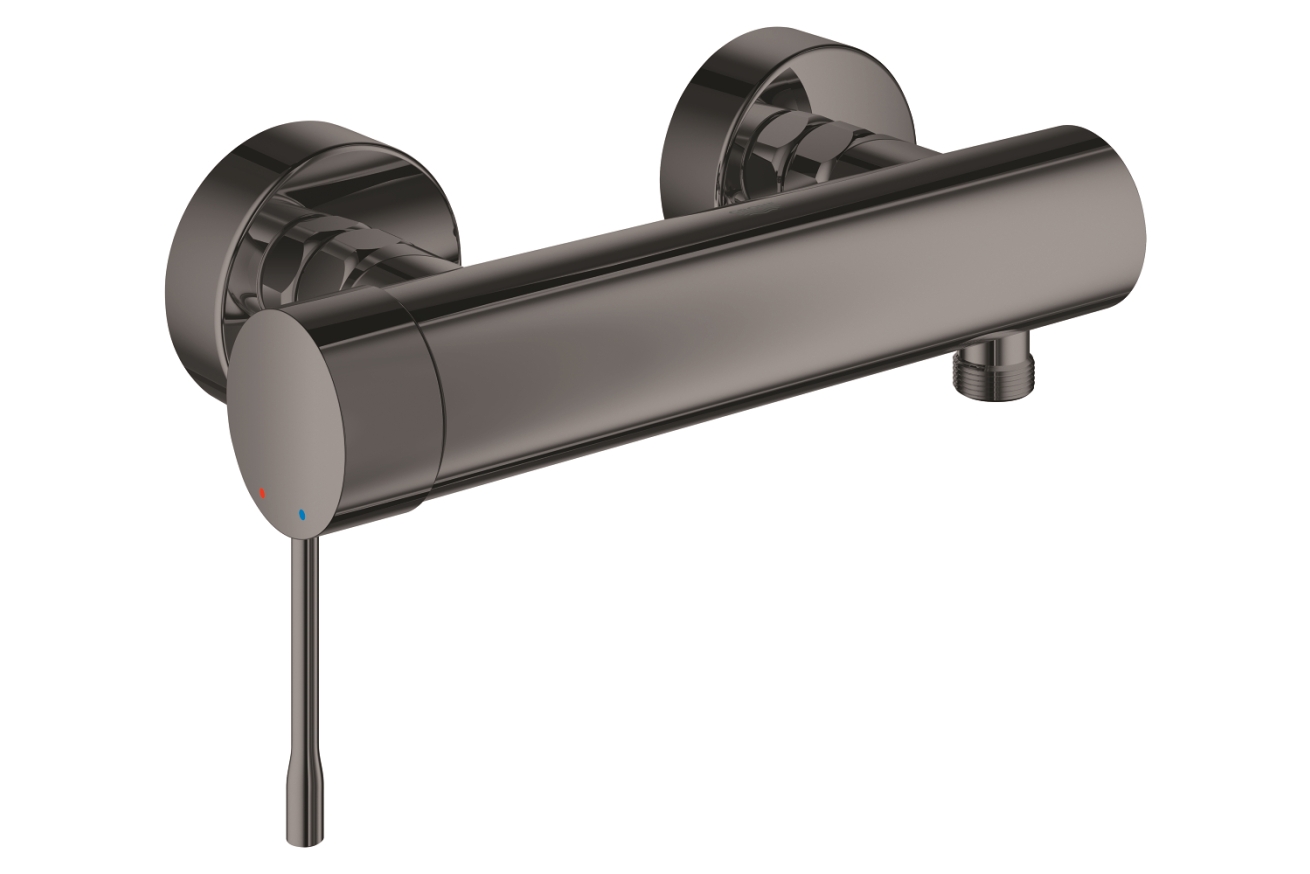 Смеситель для душа GROHE Essence, темный графит глянцевый (25252A01)