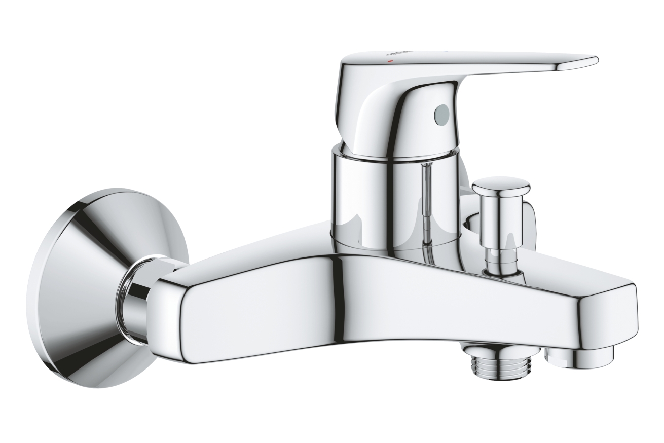 Смеситель для ванны GROHE BauFlow, хром (23601000)