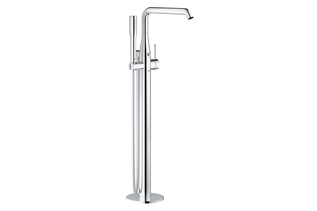 Внешняя часть смесителя для ванны GROHE Essence напольного монтажа, хром (23491001)