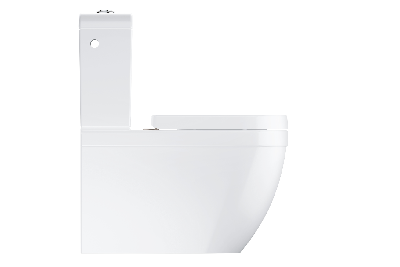 Напольный унитаз GROHE Euro Ceramic с сиденьем, альпин-белый (NW0357)