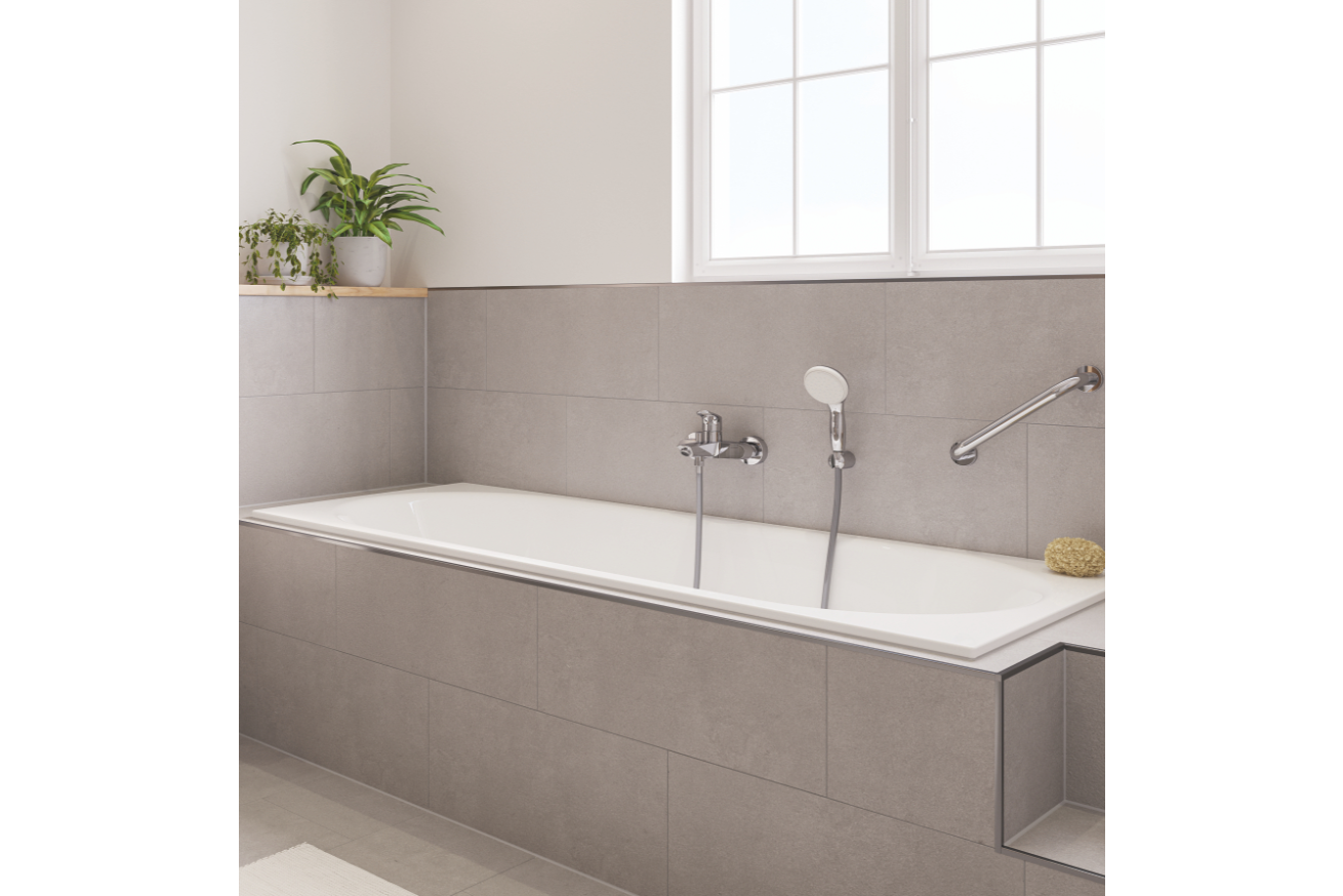 Смеситель для ванны GROHE GROHE Eurosmart, хром (25241003)