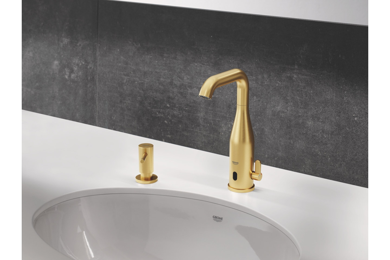 Дозатор жидкого мыла GROHE Cosmopolitan, холодный рассвет матовый, (40535GN0)