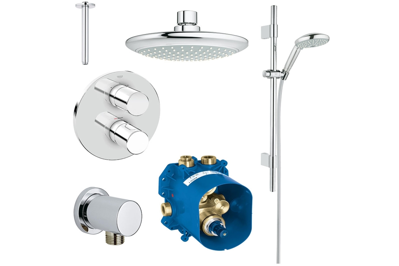 Готовый комплект для душа GROHE Grohtherm 3000 Cosmopolitan (NSB0112)