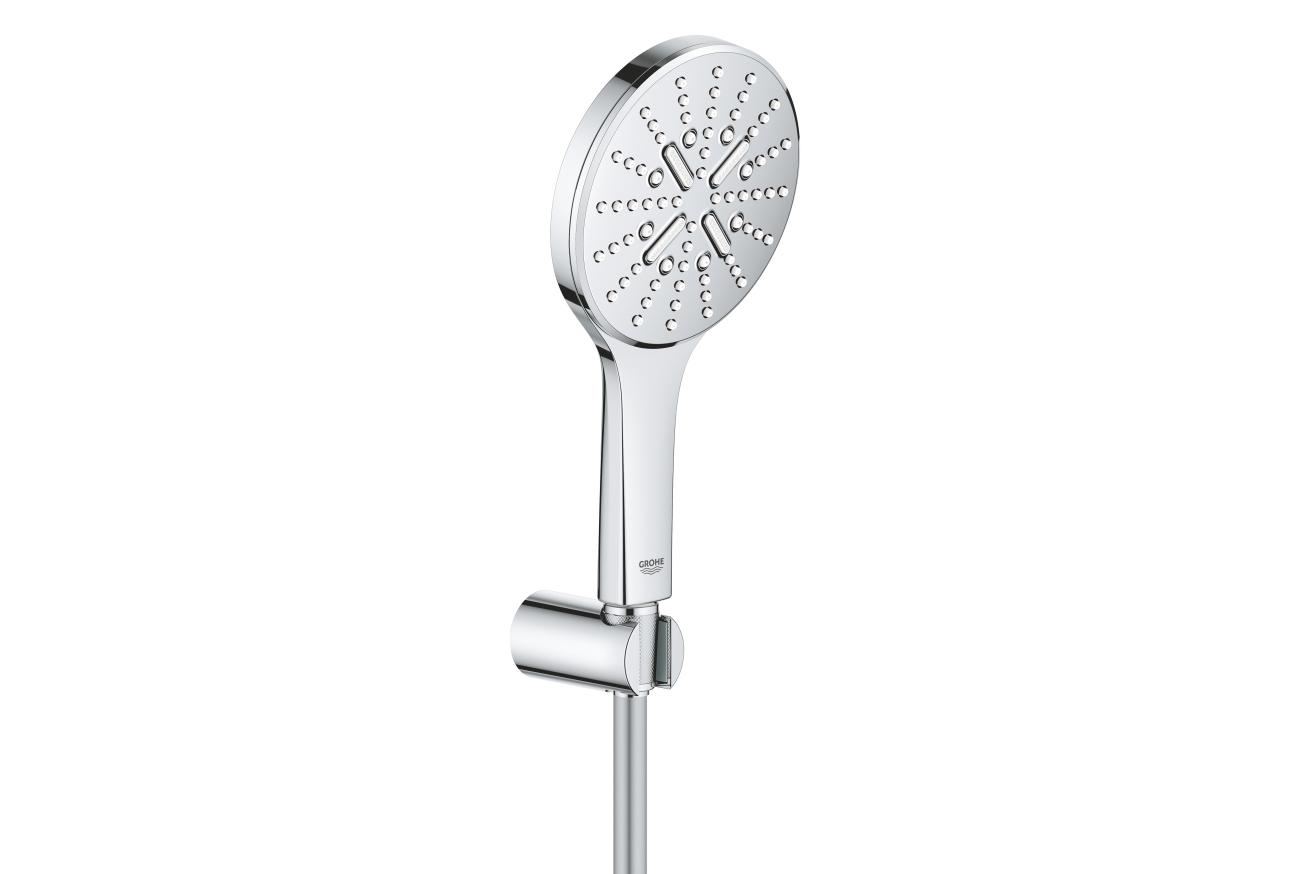 Душевой набор GROHE Rainshower SmartActive 130, 3 режима, 1500 мм, 9,5 л/мин, хром (26581000)