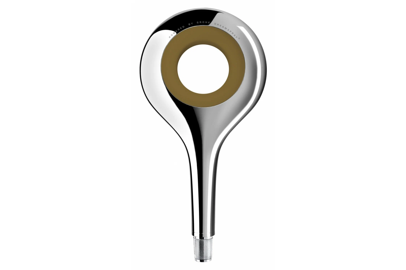Ручной душ GROHE Rainshower Icon, 2 режима, хром/коричневый (27633000)