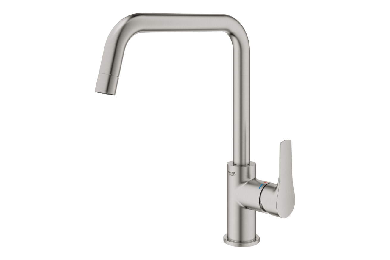 Смеситель для кухни GROHE Eurosmart, суперсталь (30567DC0)