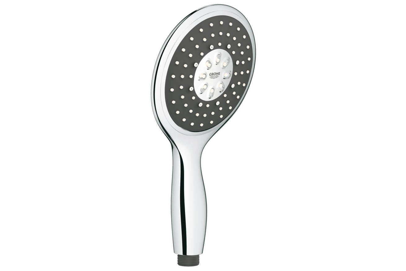 Ручной душ GROHE Vitalio Rain, 4 режима, хром/черный (26107000)