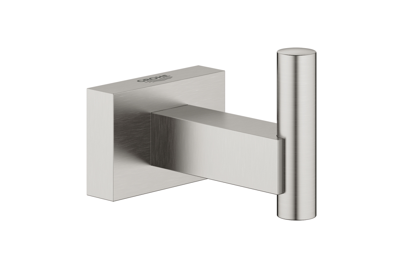 Крючок для банного халата GROHE Essentials Cube, суперсталь (40511DC1)