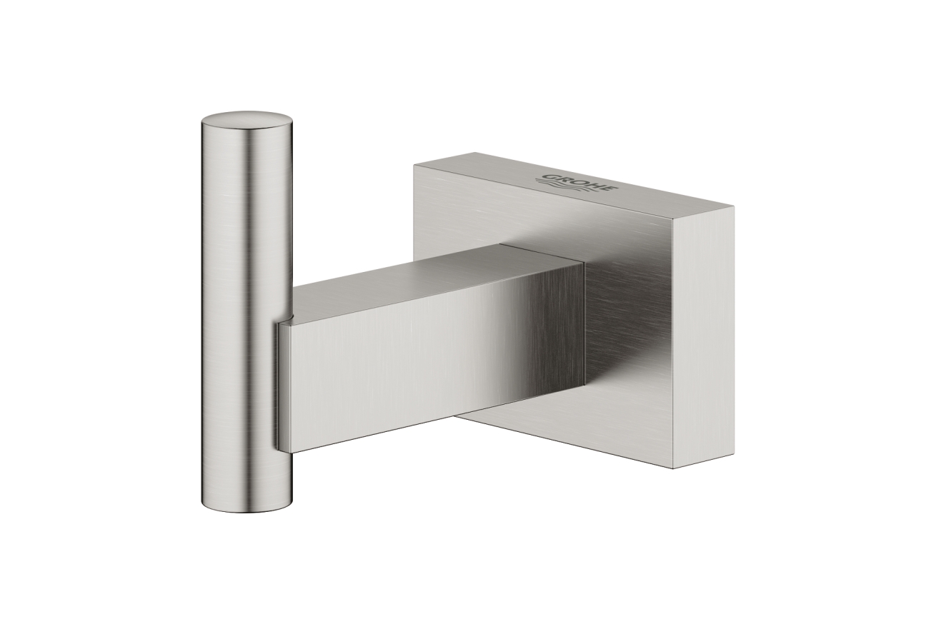 Крючок для банного халата GROHE Essentials Cube, суперсталь (40511DC1)