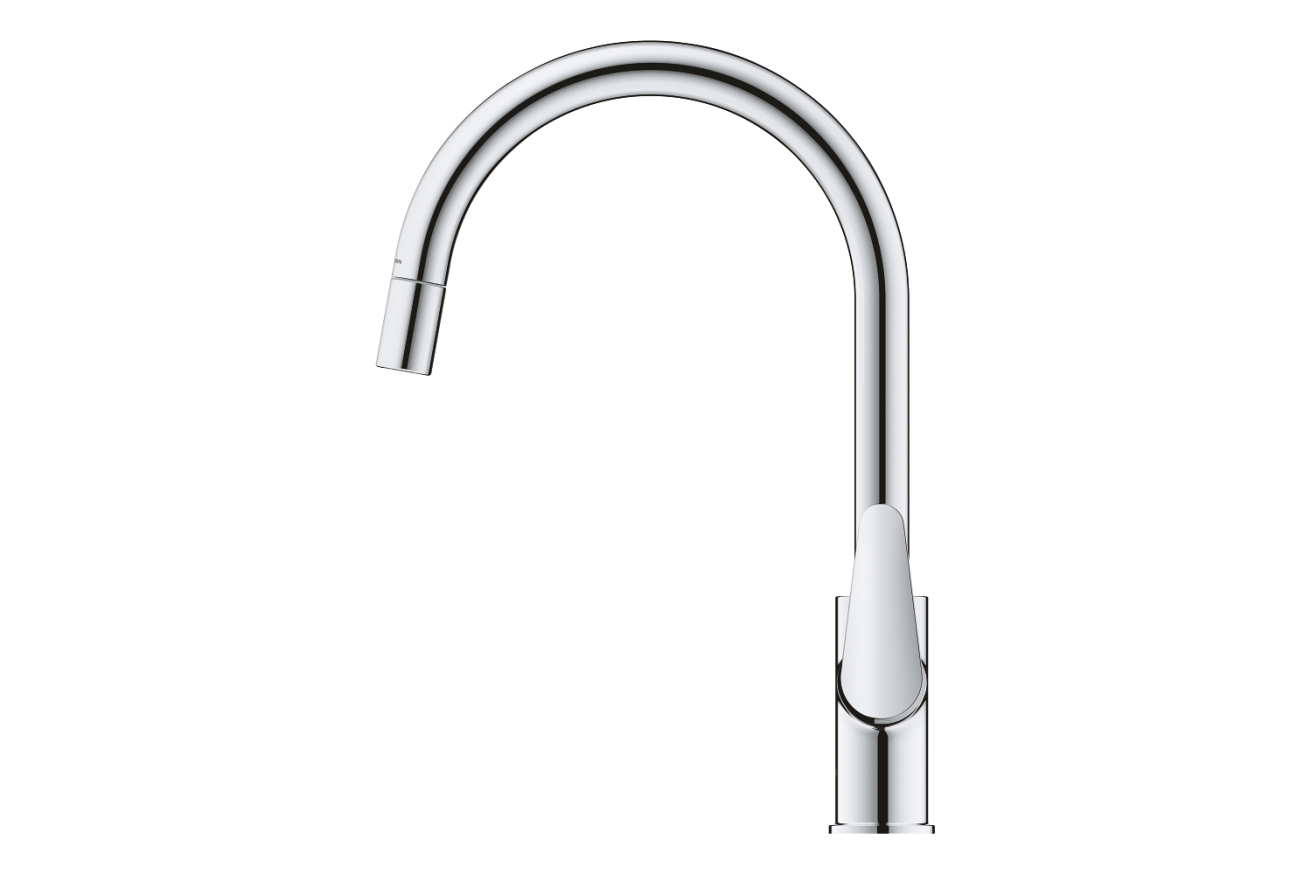 Смеситель для кухни GROHE BauCurve, хром (30547000)