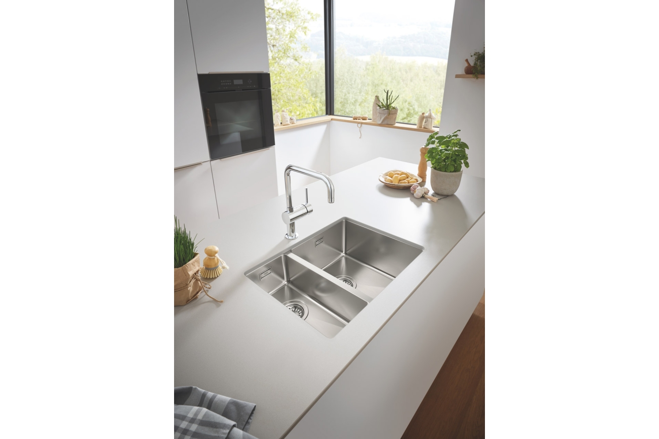 Мойка GROHE K700 Undermount, нержавеющая сталь (31576SD1)