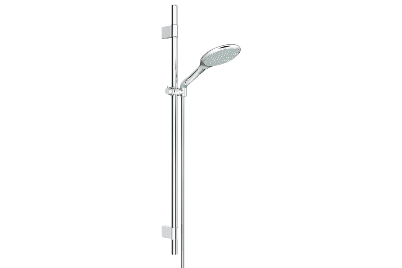 Душевой гарнитур GROHE Rainshower Solo 150, 2 режима струи, душевая штанга 900 мм, хром (27273001)