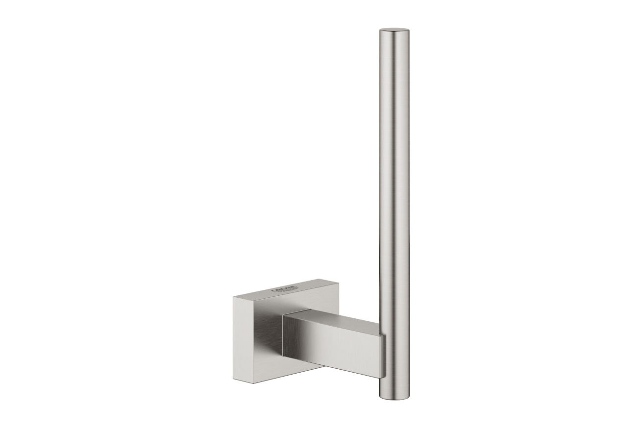 Держатель запасного рулона бумаги GROHE Essentials Cube, суперсталь (40623DC1)