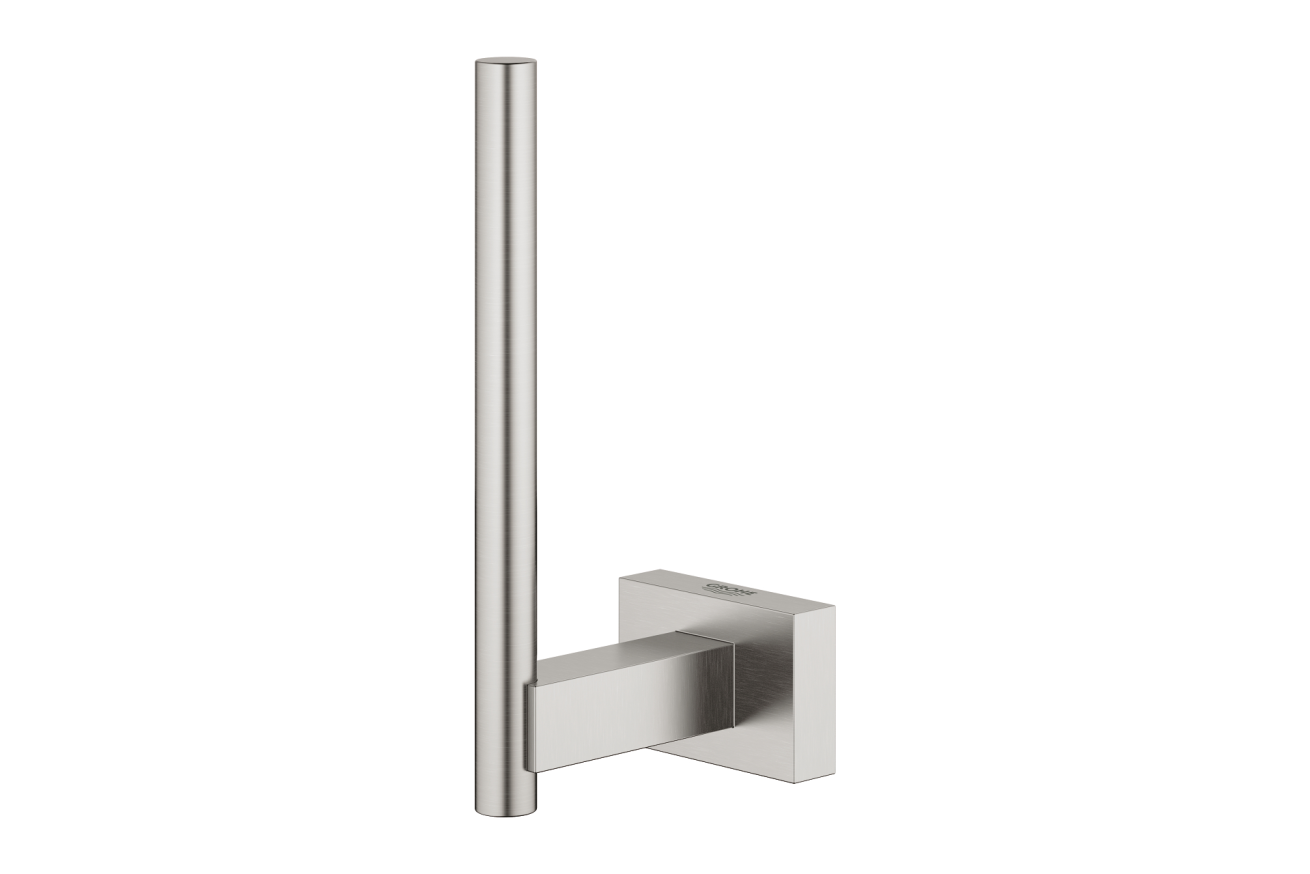 Держатель запасного рулона бумаги GROHE Essentials Cube, суперсталь (40623DC1)