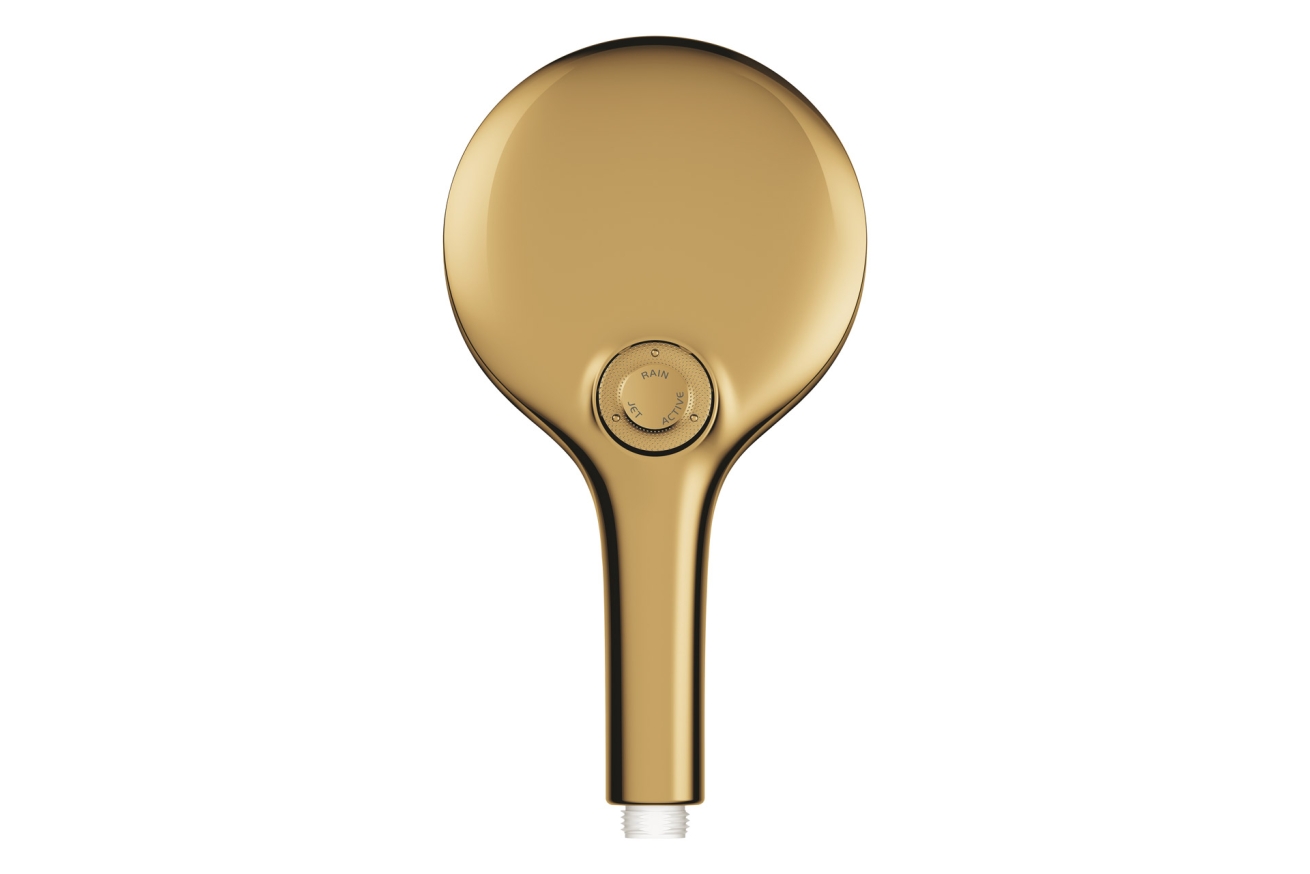 Ручной душ GROHE Rainshower SmartActive 130, 3 режима, холодный рассвет глянец (26574GL0)