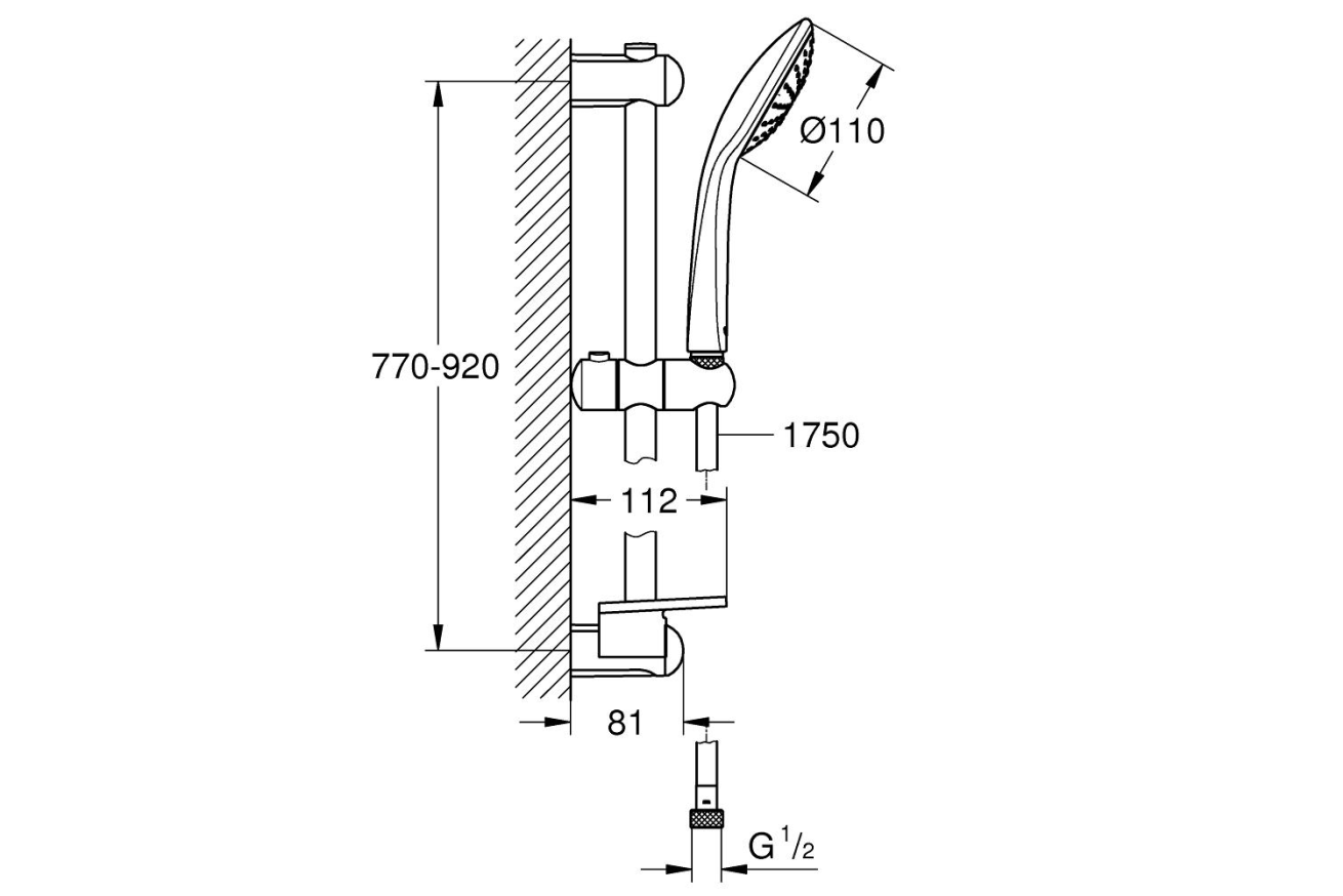 Готовый комплект для ванной комнаты GROHE BauLoop (NB0010)