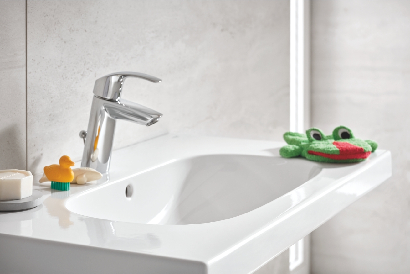 Смеситель для раковины GROHE Eurosmart, M-size, хром (23322001)