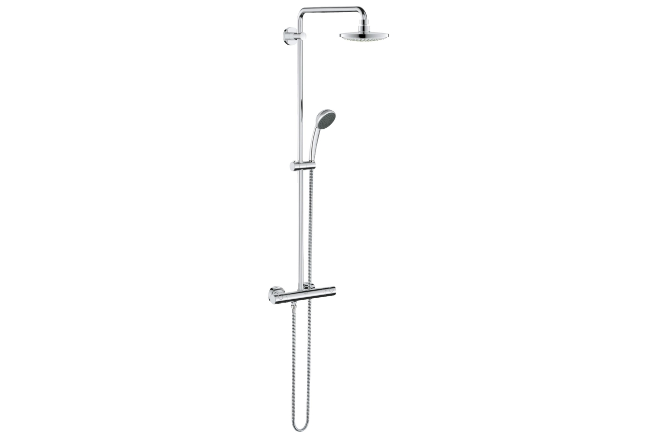 Душевая система GROHE Vitalio System 180 с термостатом для душа, хром (27298000)