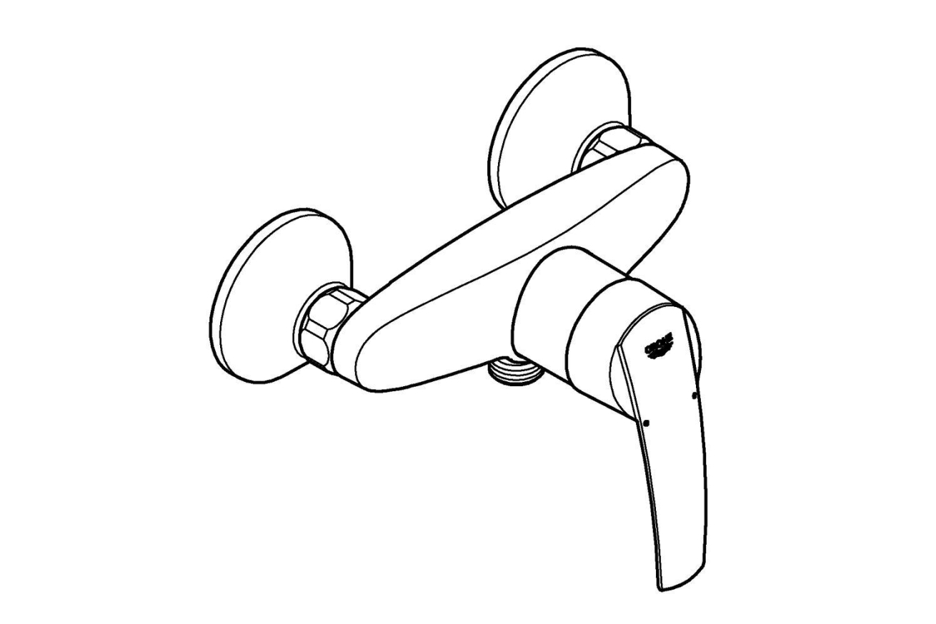 Смеситель для душа GROHE Start QuickFix, хром (32279001)